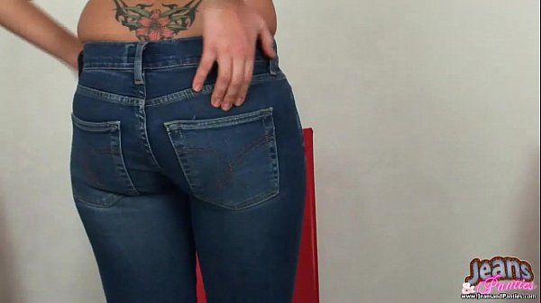 Watch me trying on a hot new pair of skinny jeans - 2