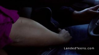 TheFappening Orgy in a van with teen hitchhikers in public Camwhore