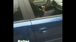 Daddy Tocandose en Su auto, video completo. Monique Alexander
