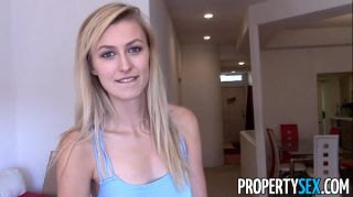 BlogUpforit PropertySex - Good-looking blonde real estate agent hardcore sex in apartment Hunk