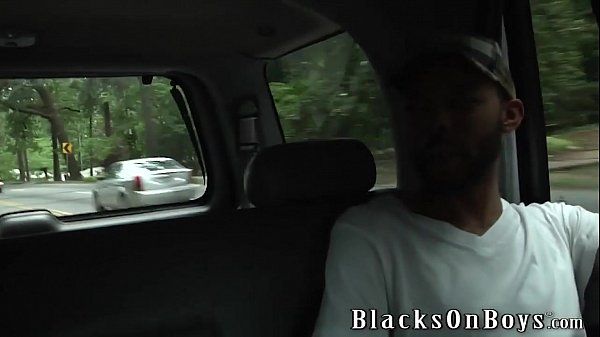 Jayden Jones Assrides A Big Black Cock - 1