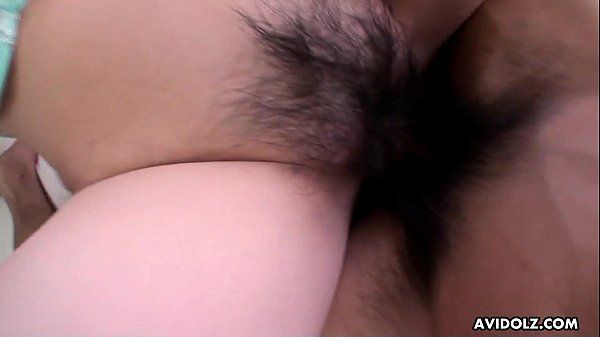 Asian takes her bra off and gets fucked doggy - 1