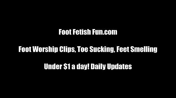 Submissive Worship sexy blonde Summer’s perfect feet Cupid - 1