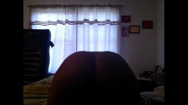 Black Ebony working in the bedroom - 1