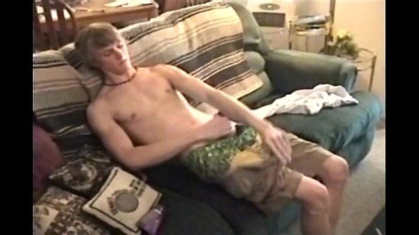 RawTube Fresh 18yr Jerking It Off On Couch Twink Tight Ass