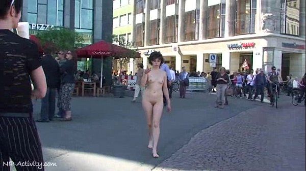 Spectacular Public Nudity With Miriam And Celine - 1