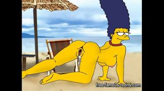 Firsttime Marge Simpson hentai parody Shemale