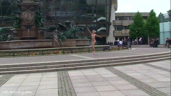 Spectacular Public Nudity With Horny Blonde Celine aka Evi C. - 1