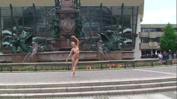 Spectacular Public Nudity With Horny Blonde Celine aka Evi C. - 2