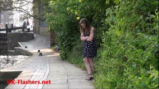 Caiu Na Net Sexy teen flasher Lauras amateur public nudity and voyeur exposure of small tits Amature Porn