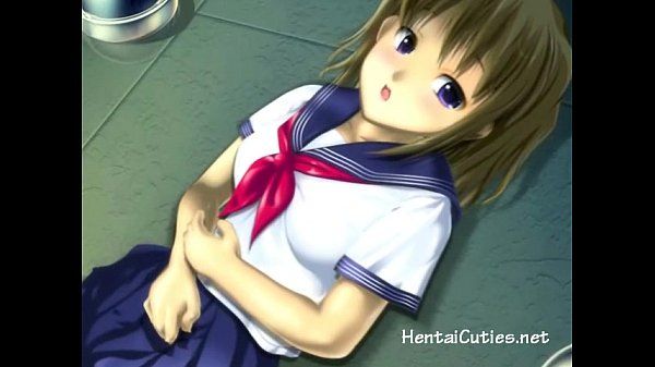 Petite anime cutie enjoys fucking machines - 1