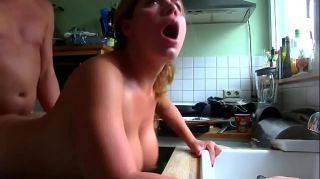 Blow Job bigtits in the kitchen Amateur