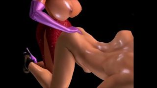 DonkParty 3D Male being fucked by busty futanari Gay Orgy