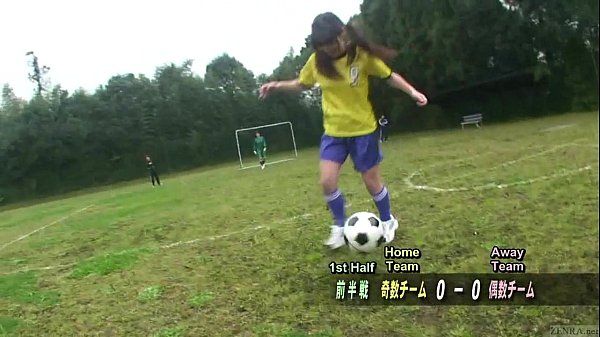 Coeds Subtitled ENF CMNF Japanese nudist soccer penalty game HD Gay Porn - 2