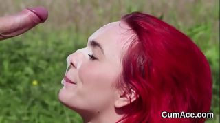 Ero-Video Unusual bombshell gets cum shot on her face swallowing all the cum Cachonda