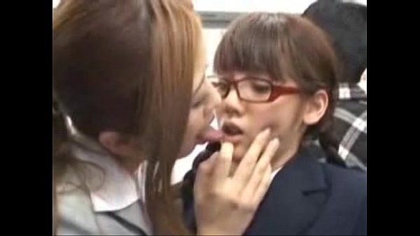 Japanese lesbian in public - 2