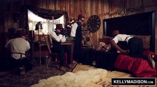 Blowjob Contest KELLY MADISON - Off The Rails Steampunk Sex Couples Fucking