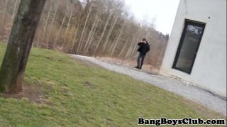 GigPorno Euro amateur barebacked outdoors Suckingdick