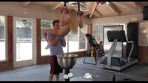 Tiny4K - Go for Gold with petite blonde Scarlett Sage - 1