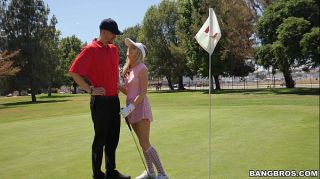 Cupid Sexy Golfer Girl gets on Her Knees for Dick Teenage Porn