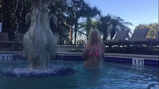 Bongacams Glamour Babe Kelley Cabbana exposed in HotTub Public Resort Gay Longhair