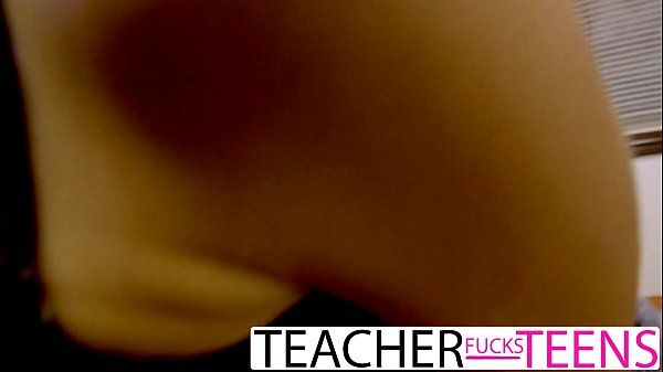 Hot threesome fuck for punished student - 1