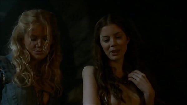 Alfie Allen sex & castration in Games of Thrones S03E07 - 2