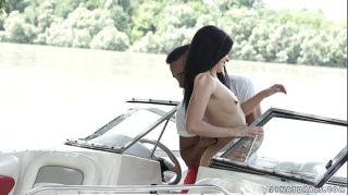 Private Sex Public anal on the boat - Cassie Right Futanari
