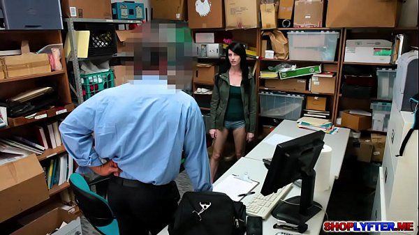 Shoplyfter Alex Harper with perfect tits fucked in office - 2