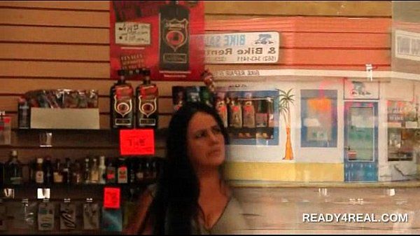 Online couple sneaky sex in l. store Sexcam