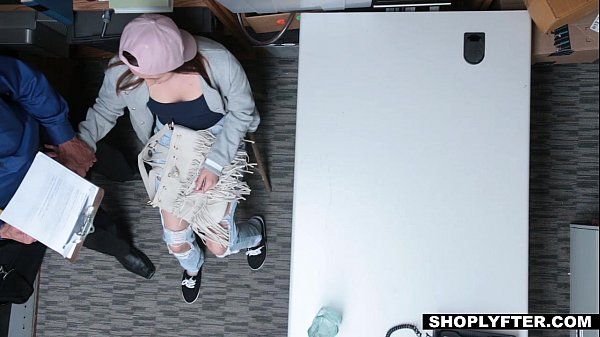 Free Fucking Shoplyfter - Cute Teen (Hayden Hennessy) Fucks Her Way Out Of Trouble Sofa