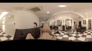 Nicole Aniston VR Porn Special Hairdresser. New Treatment Blowjob Masturbate