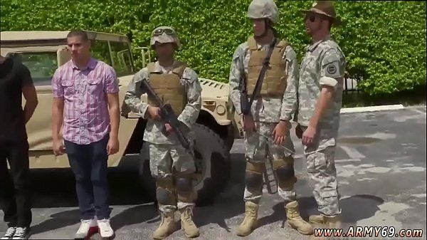 Army teachers teach fucking boy and straight military men with big - 2