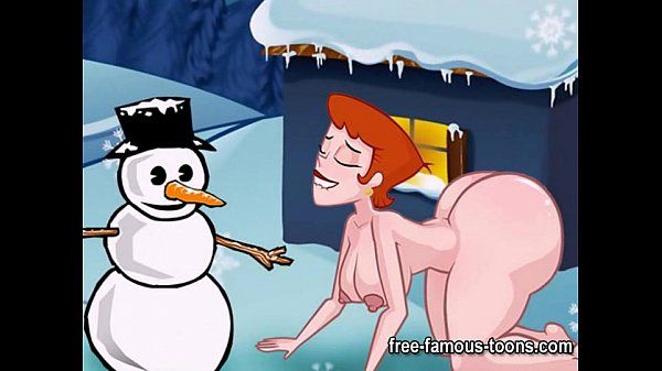 Famous toons Christmas orgy - 1