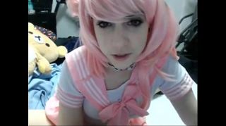 Camwhore Lana Rain Pink cute pink school uniform masturbation FULL VID Babepedia