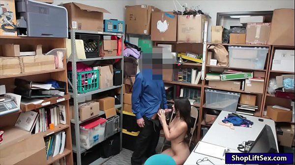 Flaquita Thief caught shoving merchandise and fucked by LP officer GayLoads