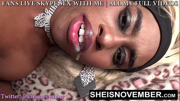 Nice Tits Cum Dripping From My Step Daughter Sheisnovember, Tight Mouth After Rough Blowjob With Her Huge Titties and Areolas Out, Laying On Her Bed Eating Hot Semen While I Pump Cum Into Her Slutty Mouth And She Swallows by Msnovember Sexpo