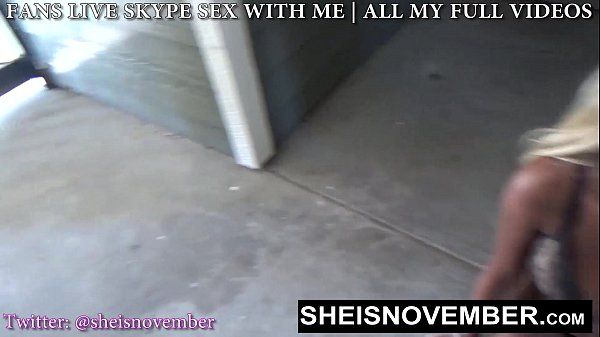 Don't Cum On My Face, Black Nerd Msnovember Taking Unwanted Cumshot Facial From Horny Step Brother Outside On Sheisnovember - 2