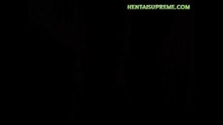 Dom HentaiSupreme.COM - Hentai Girl Barely Capable Taking That Cock in Pussy Gloryholes