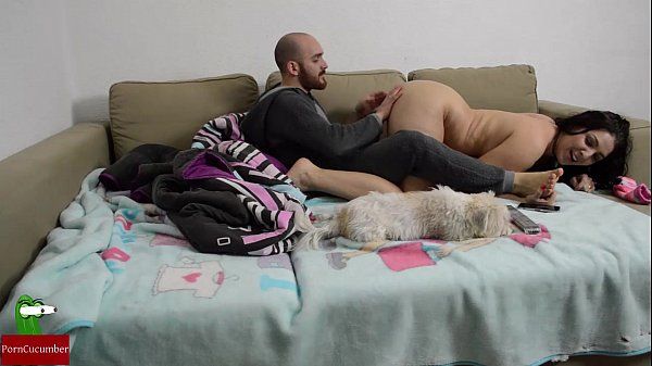 Stripping Movie and fucked on the couch Shemale Porn - 2