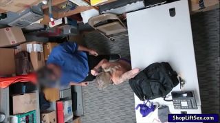 Naked Women Fucking Skinny blonde teen thief gets pussy drilled by LP officer Bikini