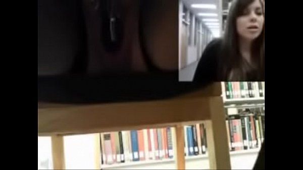 Rule34 Girl dildoing her dripping wet pussy in the library vol 2 - Vixcams.com Group Sex - 1