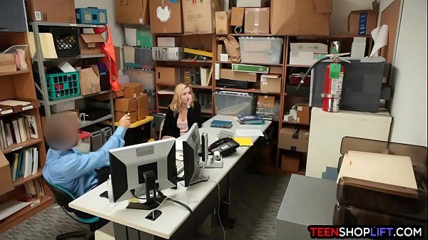 Porzo Blonde teen thief caught stealing and fucked by security Smutty - 2
