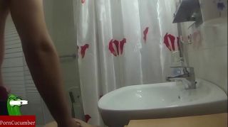 Camshow She gets hungry in the bathroom and eats her cock. RAF105 Dani Daniels