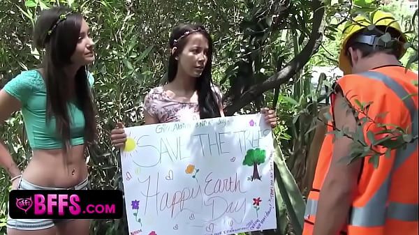 NetNanny Two Teens Alaina Kristar & Gia Paige Fuck Tree Remover Royal-Cash