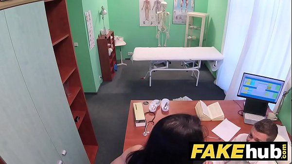 Fake Hospital Doctors thick dick stretches hot Portuguese pussy lips - 1