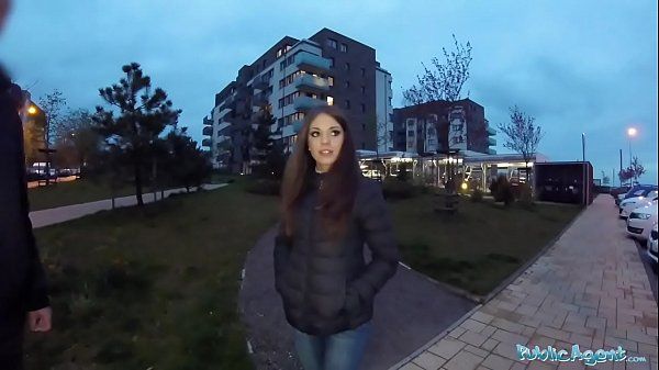 ThisVid Public Agent Sexy shy Russian babe fucked by a stranger TXXX - 1