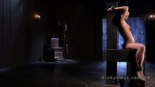 Orgame Petite slave in extreme bondage toyed Perfect Butt
