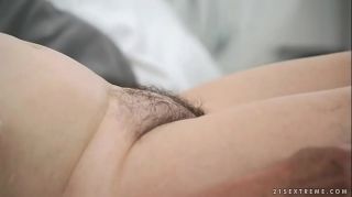 TubeKitty Old hairy pussy filled with young cock Skinny