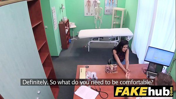 Kendra Lust Fake Hospital Shy brunette has explosive orgasms when fucking her doctor Camdolls